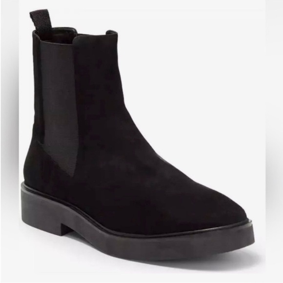 Stuart Weitzman Henley Suede Leather Chelsea Ankle Boot 7.5 - Picture 2 of 13